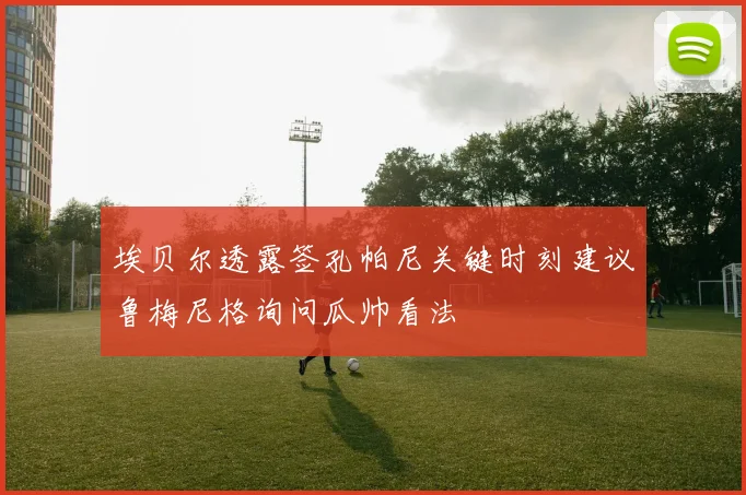 埃贝尔透露签孔帕尼关键时刻建议鲁梅尼格询问瓜帅看法